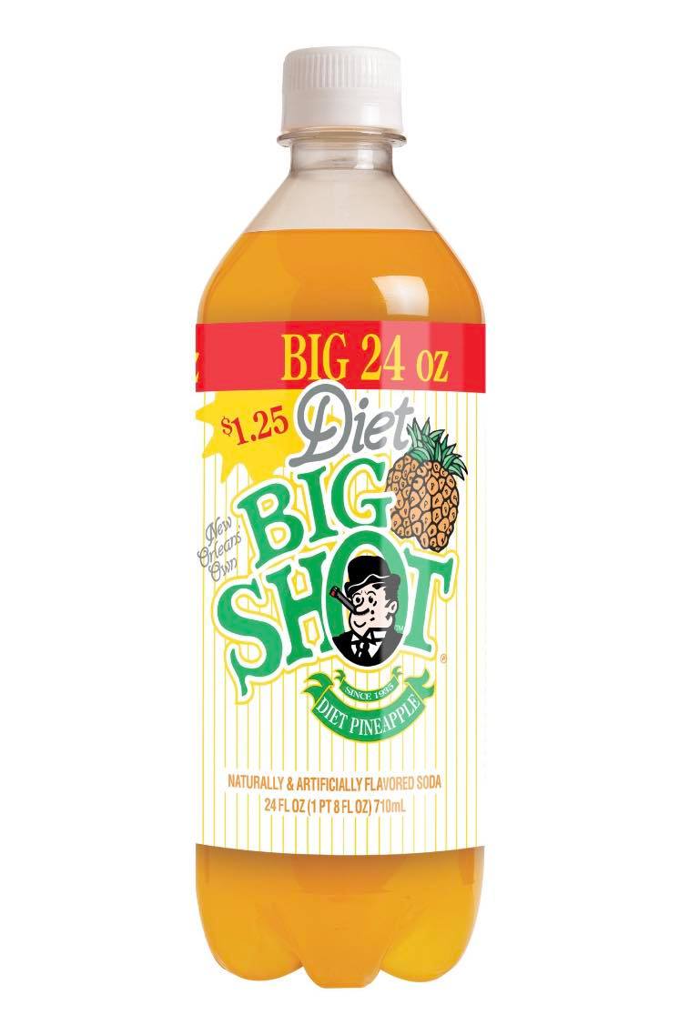 Big Shot Fruit Punch Soda