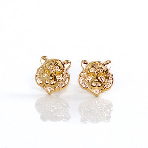 Tiger Stud Earrings