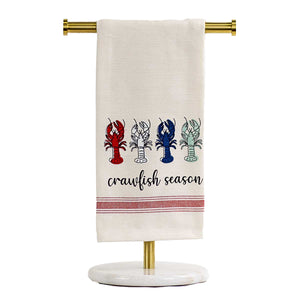 Crawfish Season Hand Towel