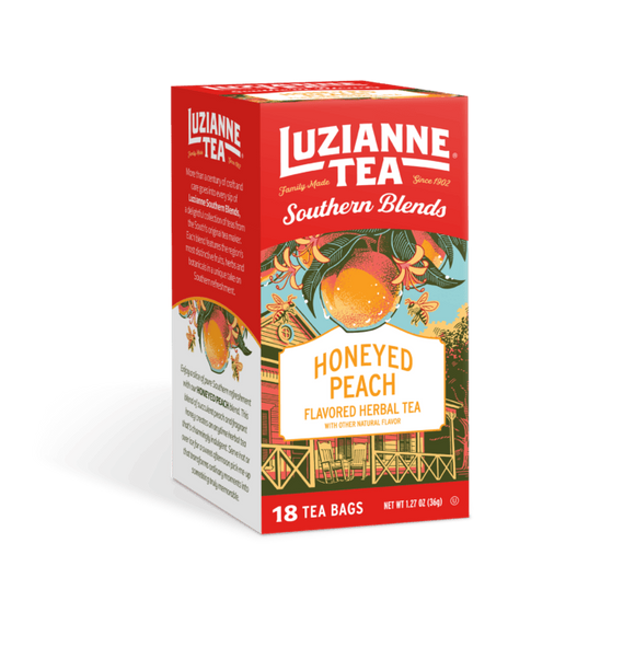 Luzianne Tea Southern Blend- Honeyed Peach