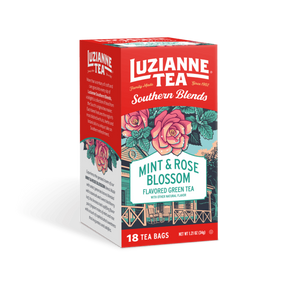 Luzianne Tea Southern Blend- Mint & Rose Blossom