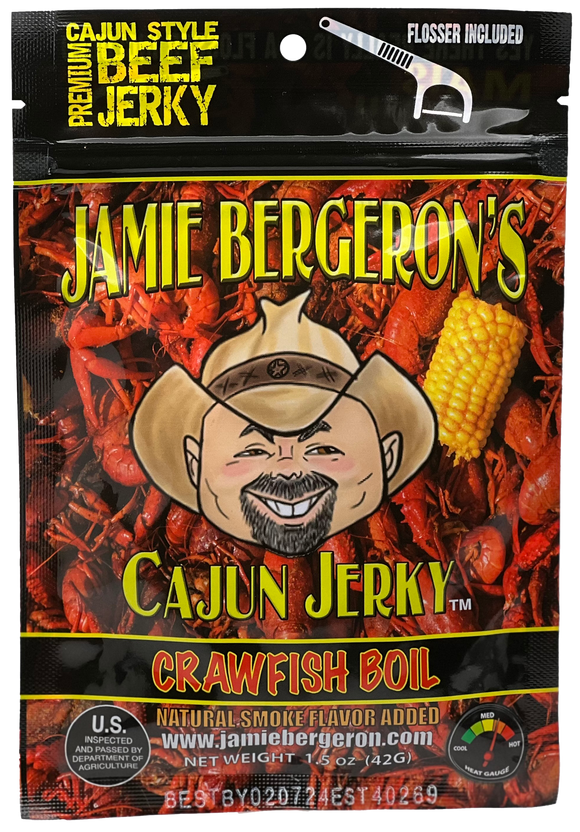 Jamie Bergeron's Cajun Jerky-Crawfish Boil