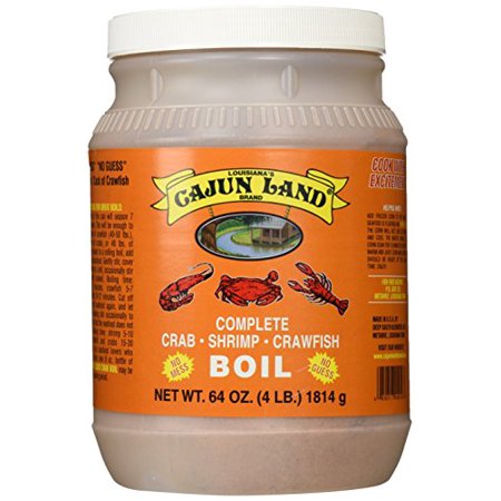 Cajun Land Crab, Shrimp, Crawfish Boil - 64 oz