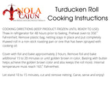 Turducken Roll with Traditional Cornbread Dressing